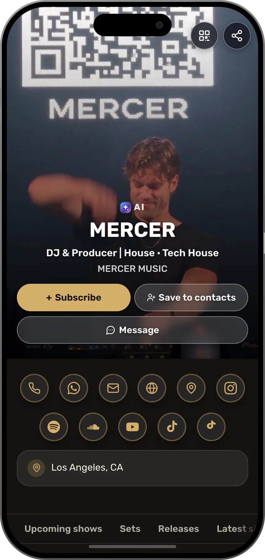 DJ: a ready card