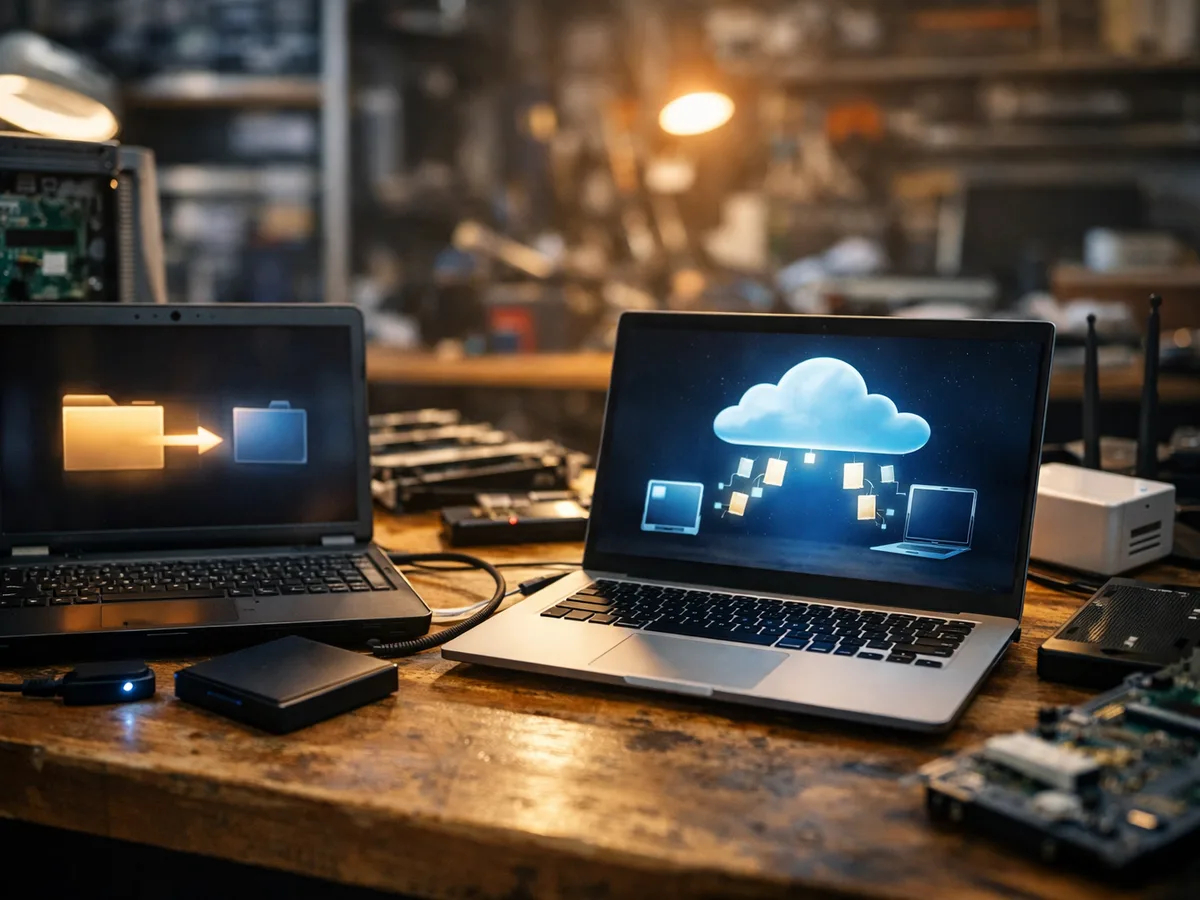 Backup and data transfer