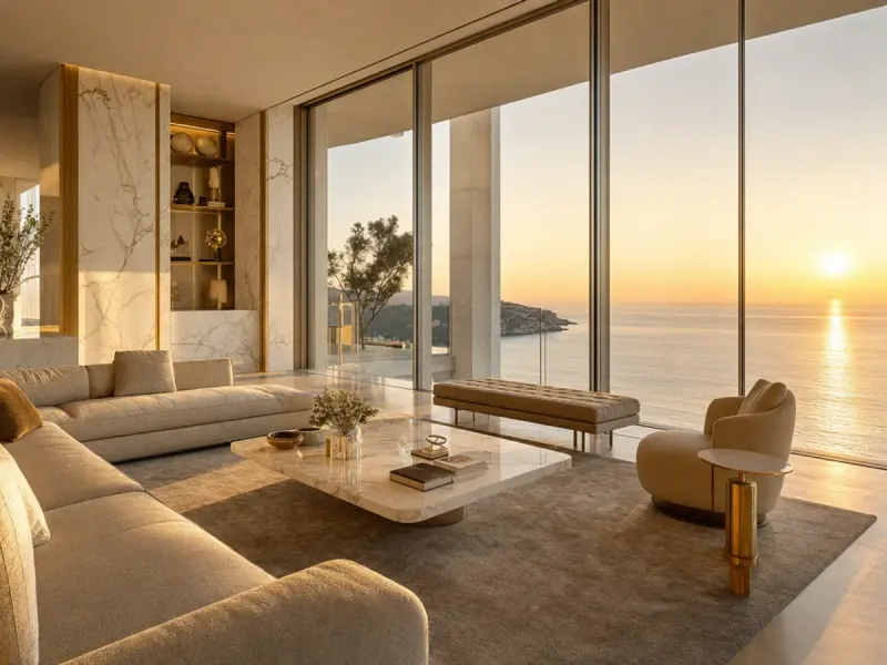 Penthouse with a sea view