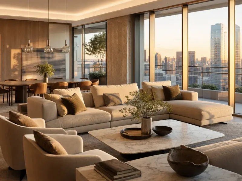 Furnished penthouse for rent